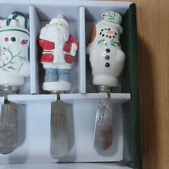 *HOST PICK* PFALTZGRAFF WINTERBERRY 4 PIECE HOLIDAY SPREADER SET - NEW! - Picture 7 of 7